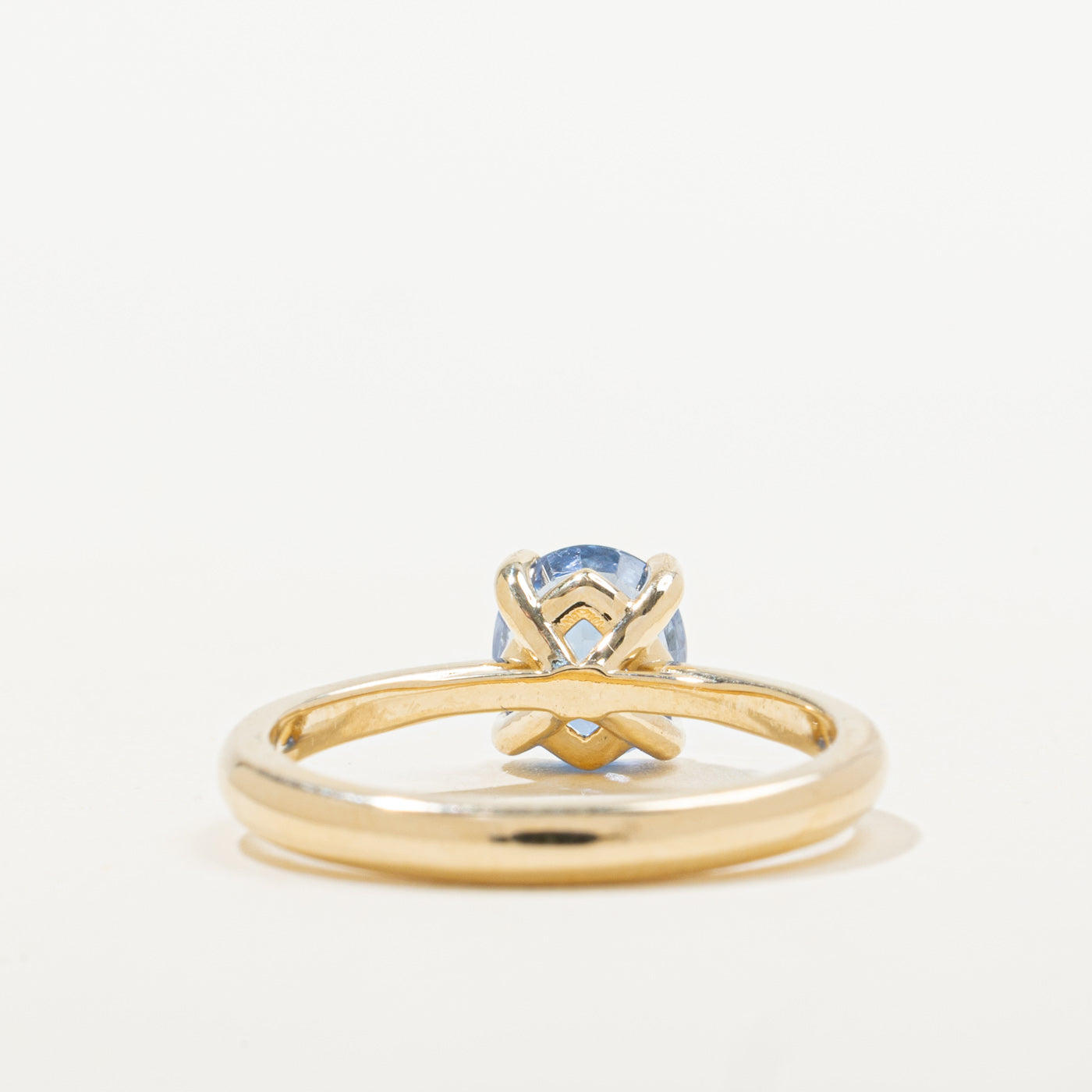 '100 Ways' 14k Yellow Gold Solitaire Sapphire Ring | 1.96ct | SZ 7