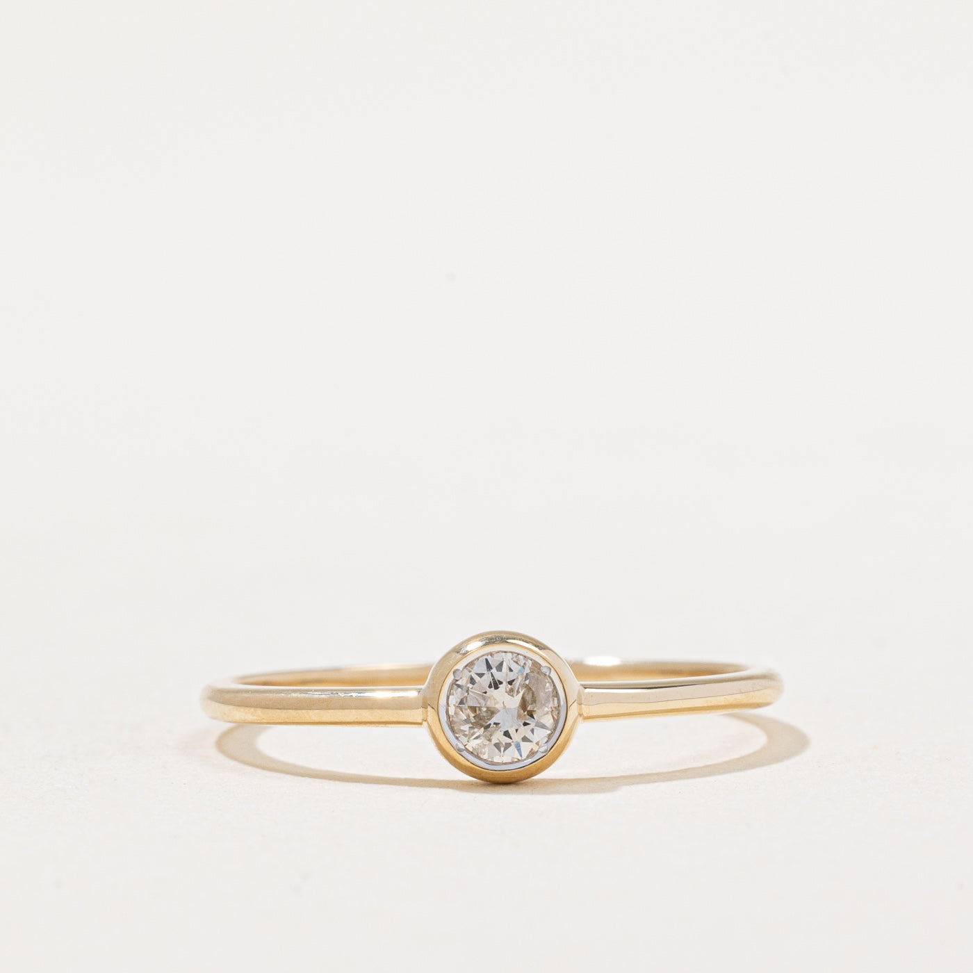 '100 Ways' Bezel Set Diamond Ring | 0.15ct | SZ 6.75 |