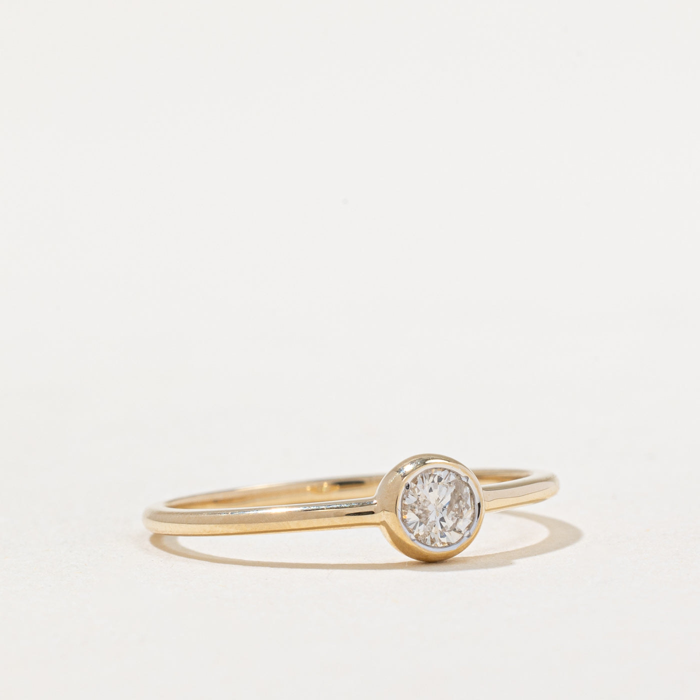 '100 Ways' Bezel Set Diamond Ring | 0.15ct | SZ 6.75 |