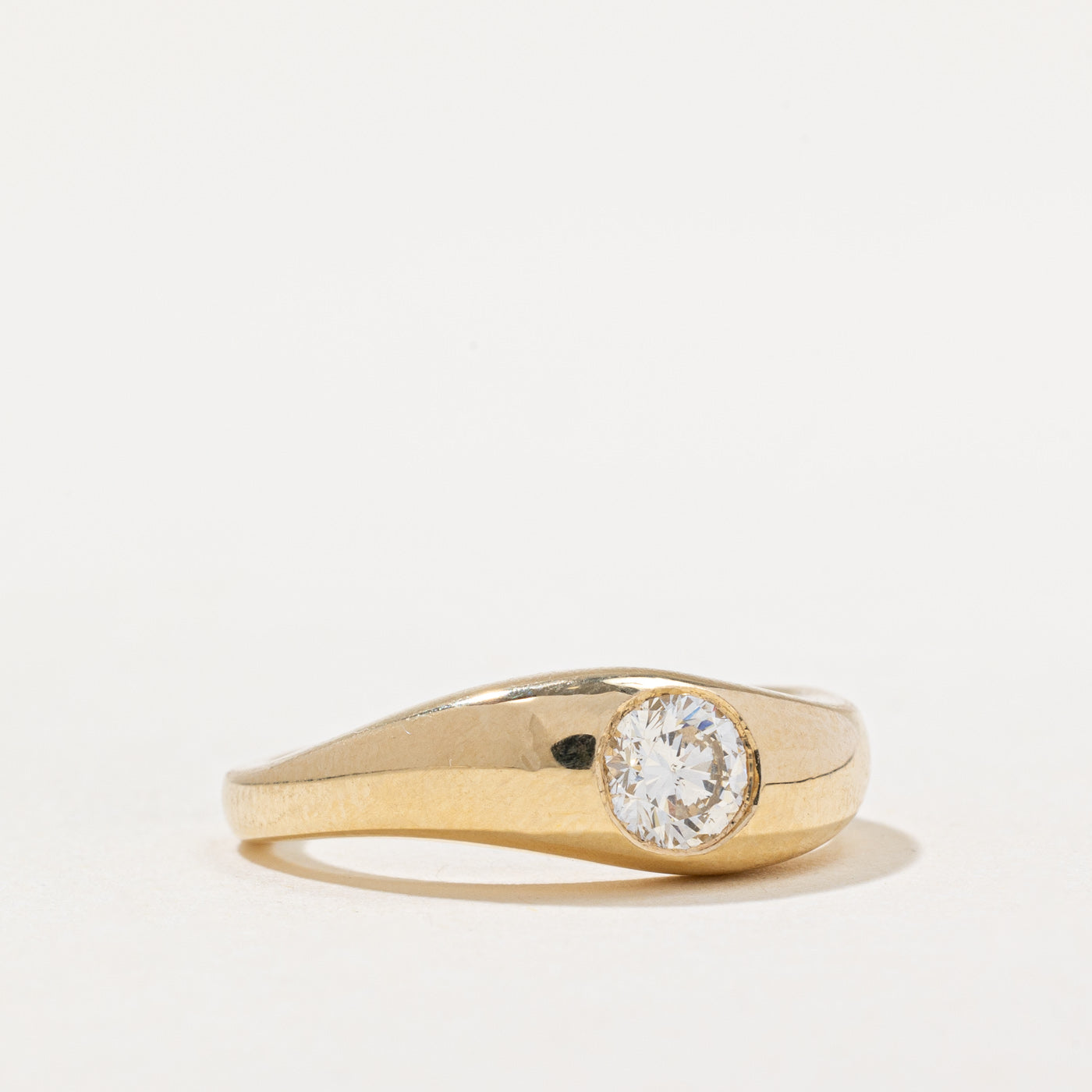 '100 Ways' Flush Set Diamond Wave Ring | 0.49ct | SZ 6.5 |