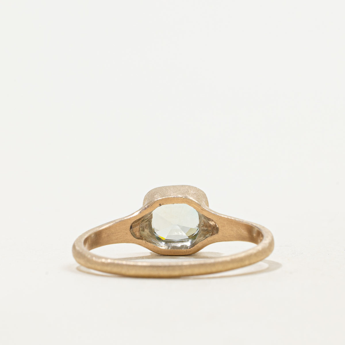 '100 Ways' 9k Yellow Gold Tourmaline Textured Signet | 0.81ct | SZ 6