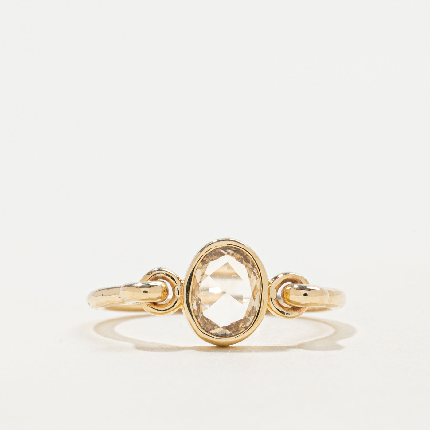 '100 Ways' 9k Yellow Gold Rose Cut Diamond Ring | 0.40ct I2/I3 Brown | SZ 6