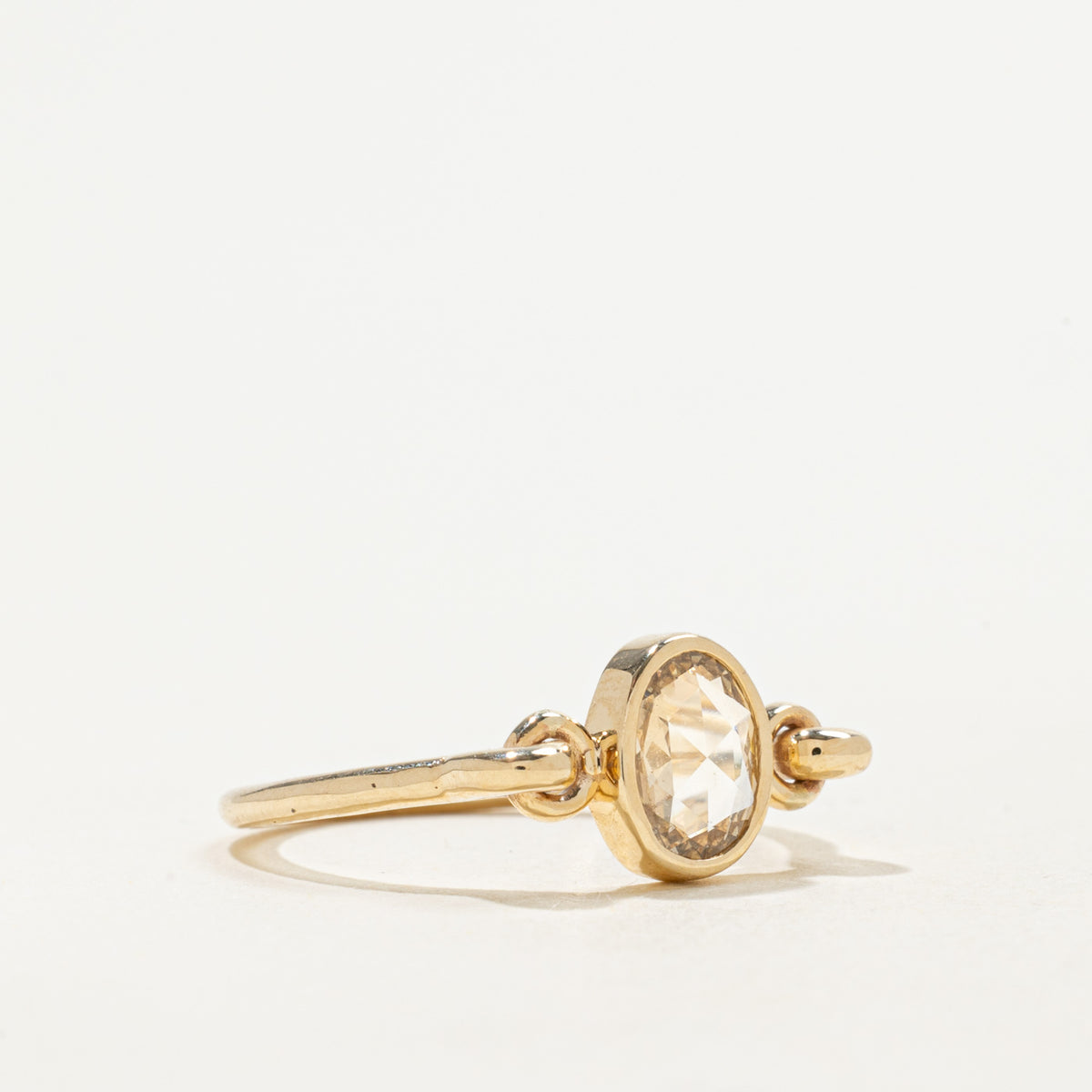 '100 Ways' 9k Yellow Gold Rose Cut Diamond Ring | 0.40ct I2/I3 Brown | SZ 6