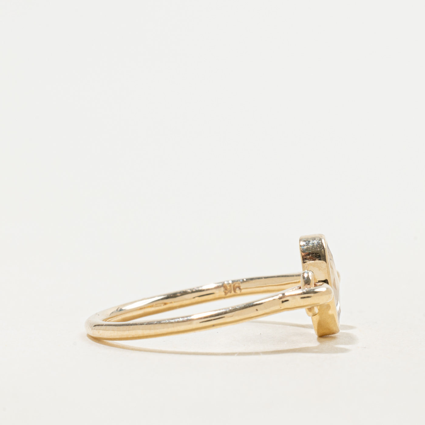 '100 Ways' 9k Yellow Gold Rose Cut Diamond Ring | 0.40ct I2/I3 Brown | SZ 6