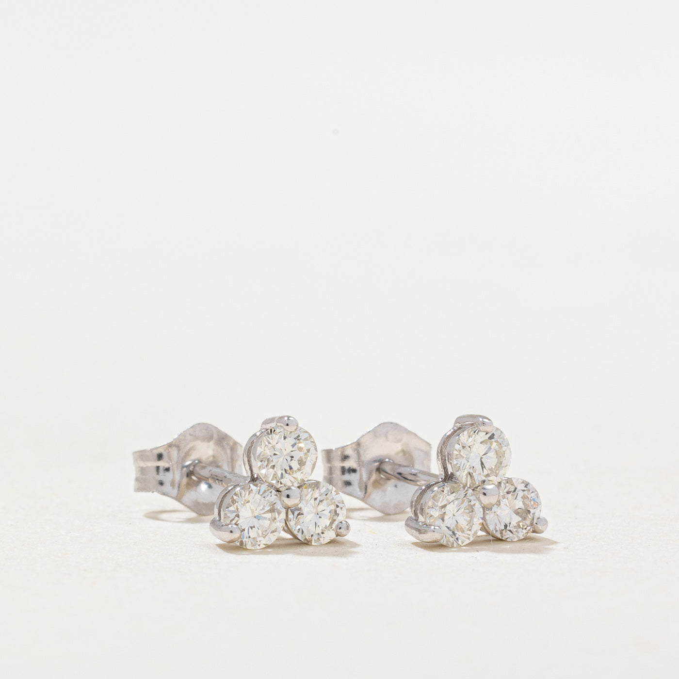 '100 Ways' Diamond Trio Cluster Earrings | 0.50ctw |