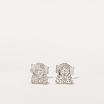 '100Ways' Diamond Trio Cluster Earrings | 0.25ctw |