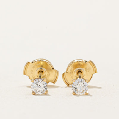 100 Ways' Diamond Stud Earrings With Eagle Claws and Guardian Backs | 0.29ctw |