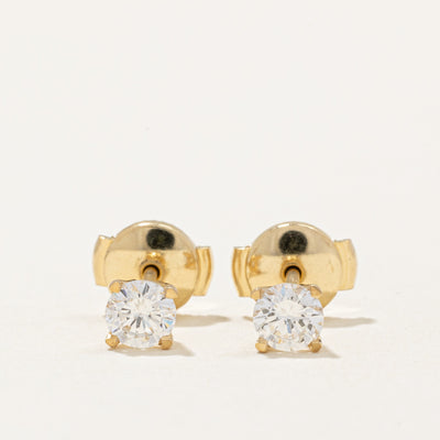 100 Ways' Diamond Stud Earrings With Eagle Claws and Guardian Backs | 0.49ctw |