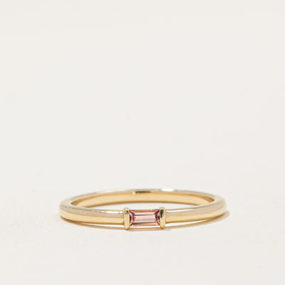 100 Ways' Baguette Tourmaline Ring | 0.13ct | SZ 6.5 |