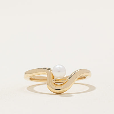 '100 Ways' Freshwater Pearl Freeform Ring | SZ 6.5 |
