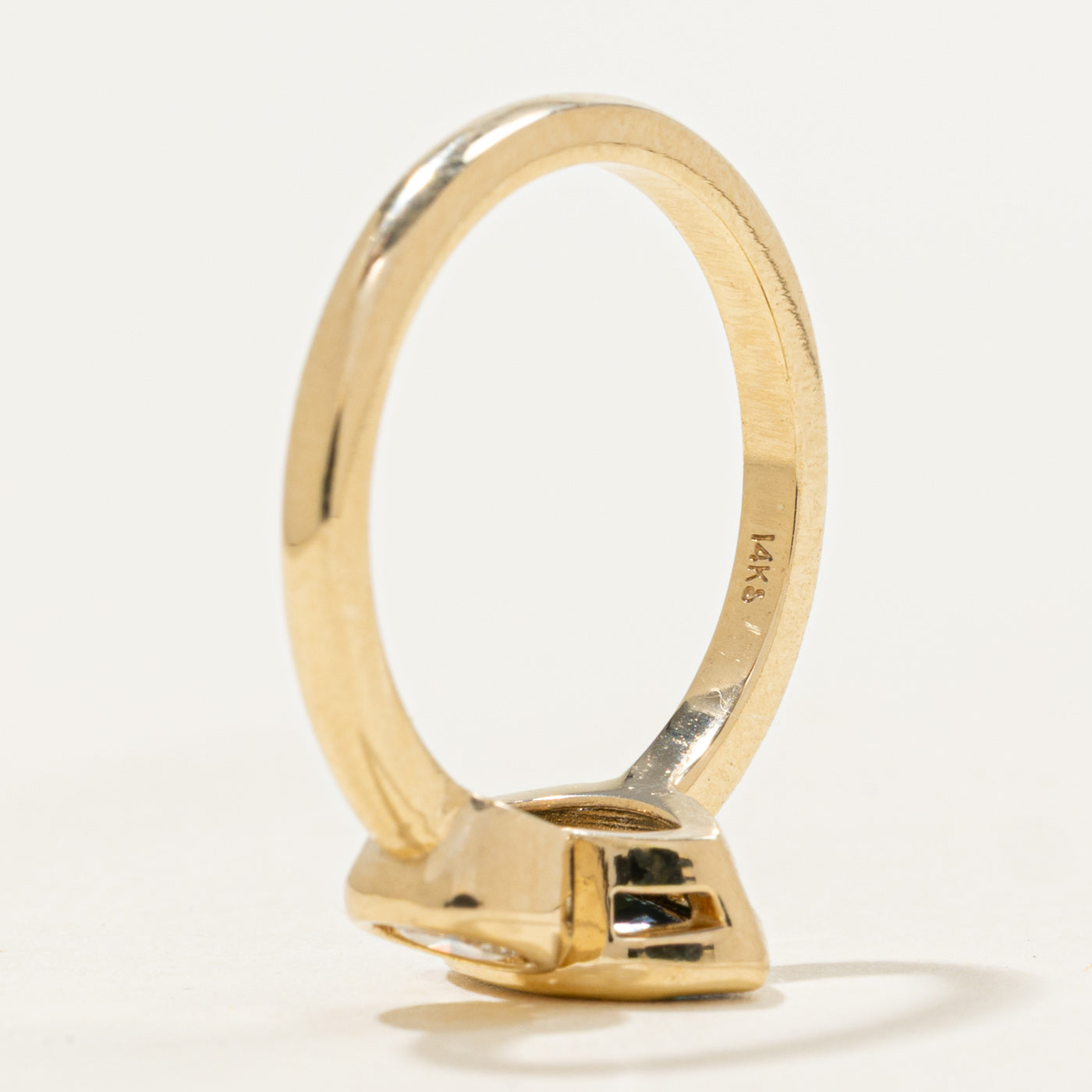 '100 Ways' 14k Diamond & Sapphire Toi et Moi Ring | 0.78ct, 0.24ct | SZ 6.25