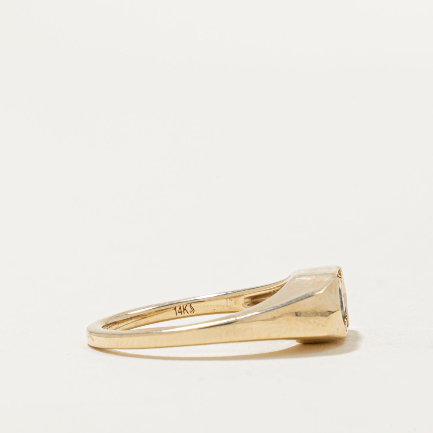 '100 Ways' 14k Spinel Signet Ring | 0.51ct | SZ 7.25