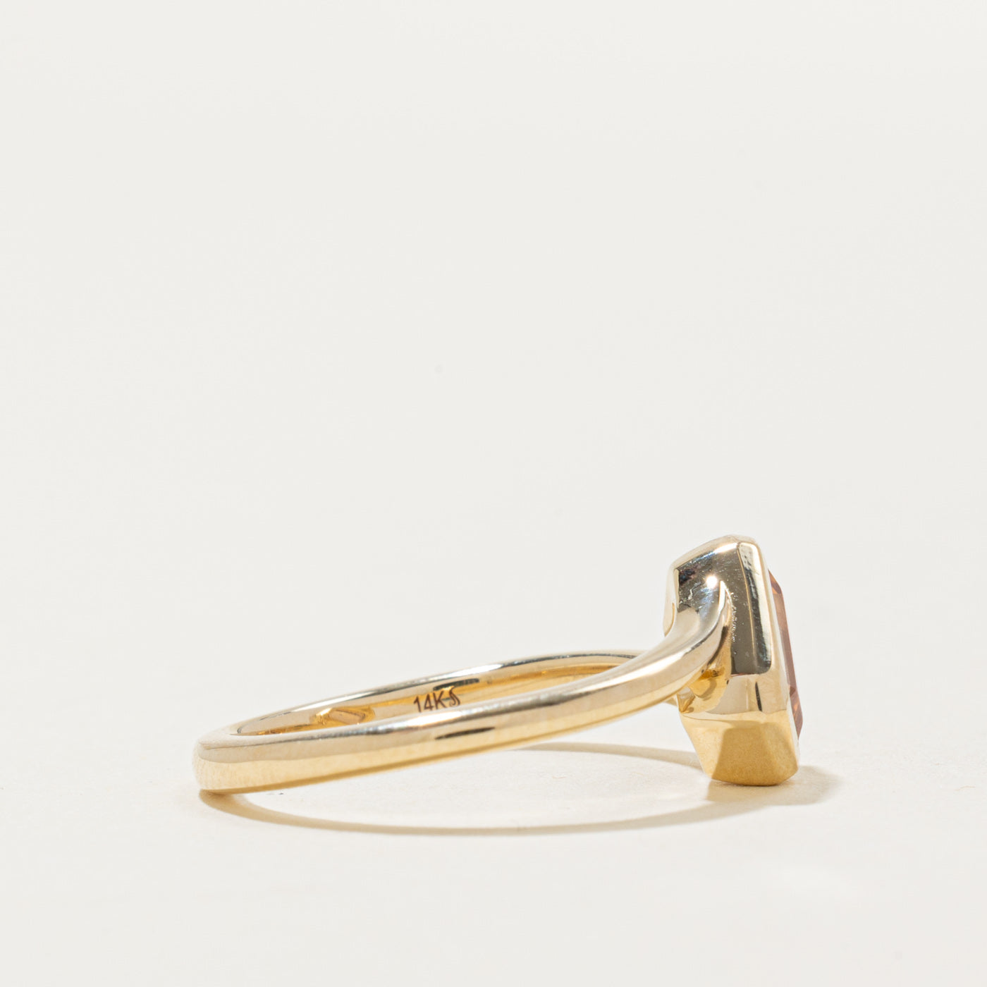 '100 Ways' 14k Bypass Imperial Topaz Ring | 0.92ct | SZ 7
