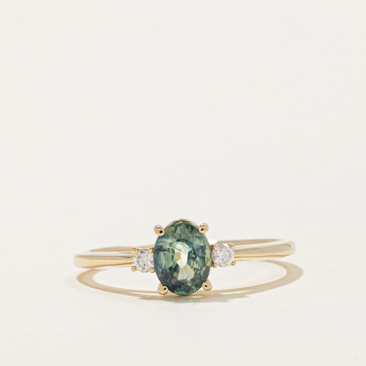 '100 Ways' 14k Sapphire & Diamond Ring | 0.85ct, 0.06ctw | SZ 7