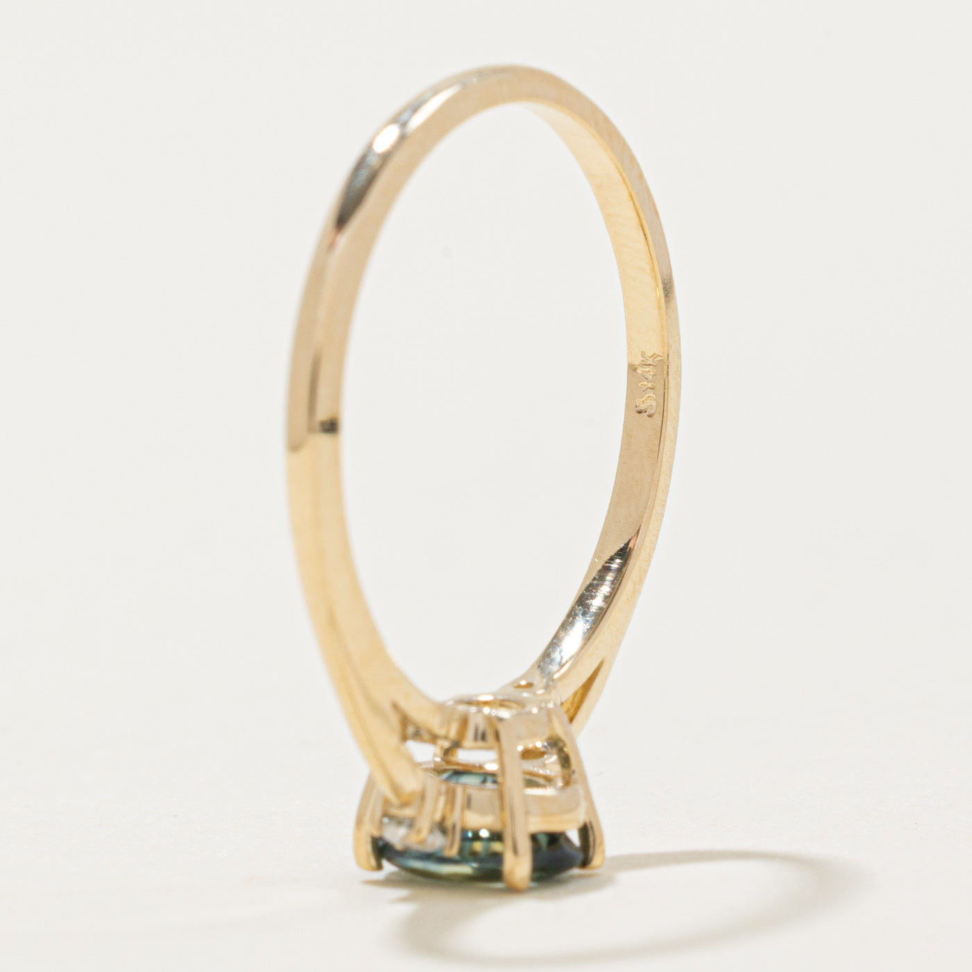 '100 Ways' 14k Sapphire & Diamond Ring | 0.85ct, 0.06ctw | SZ 7