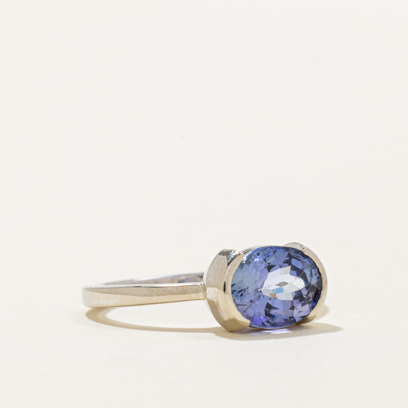 '100 Ways' 14k East West Tanzanite Ring | 2.74ct | SZ 6.75