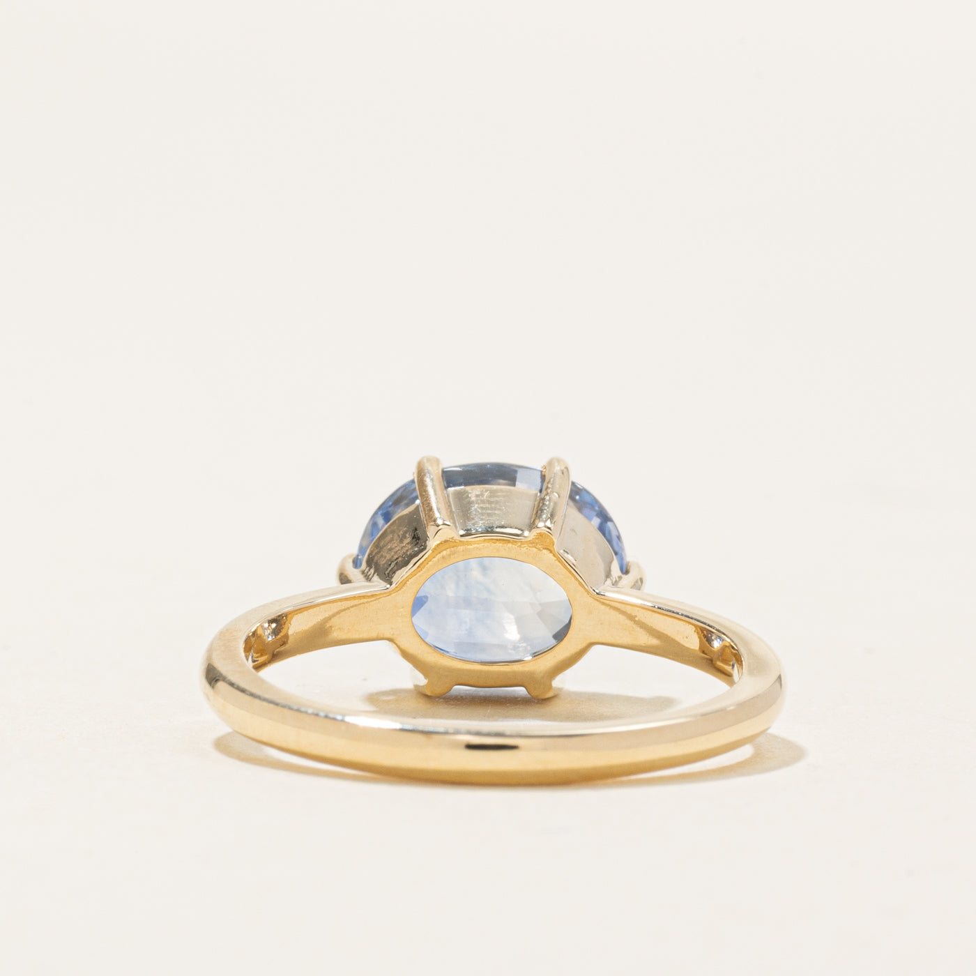 '100 Ways' East West Ceylon Sapphire Ring | 3.86ct | SZ 7