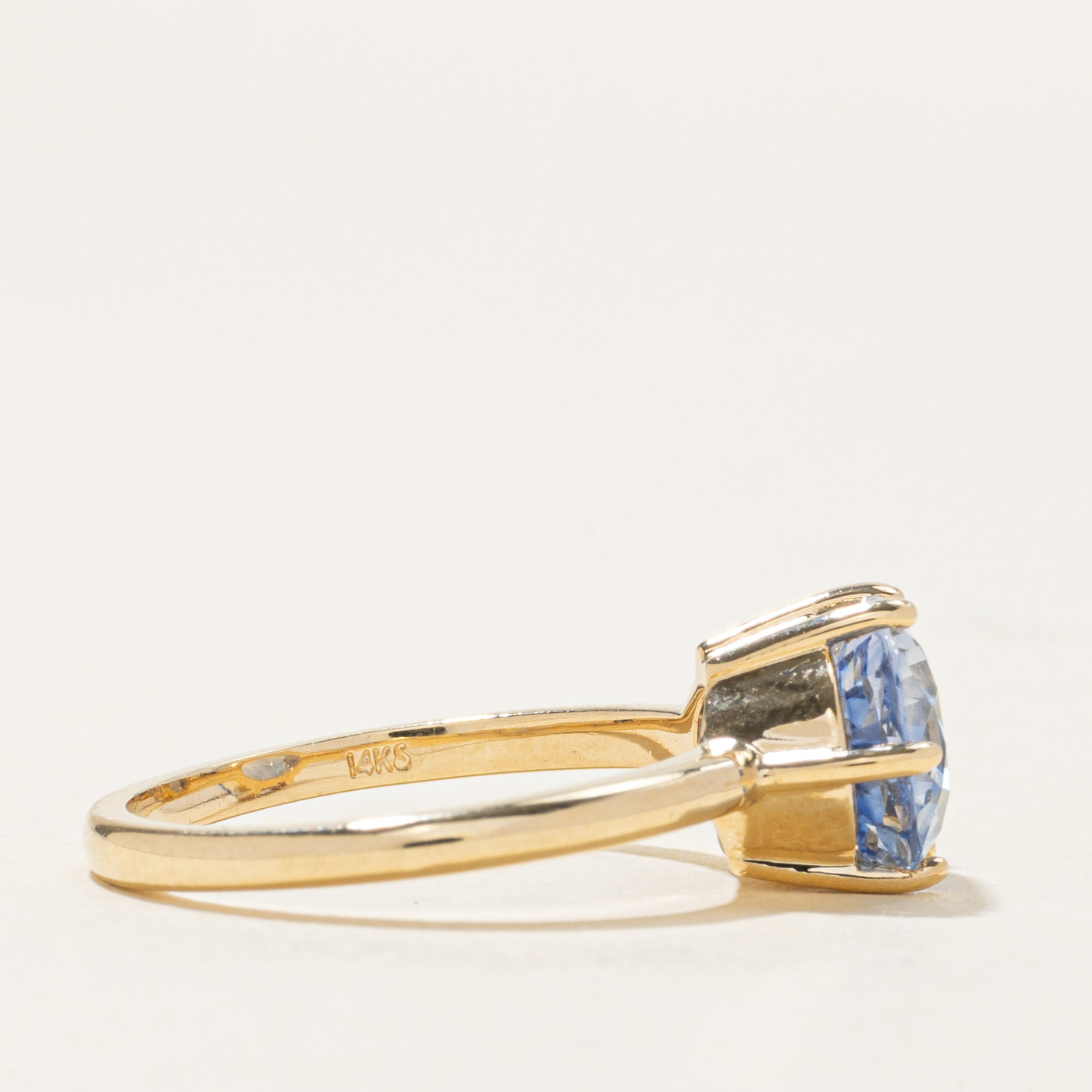 '100 Ways' East West Ceylon Sapphire Ring | 3.86ct | SZ 7