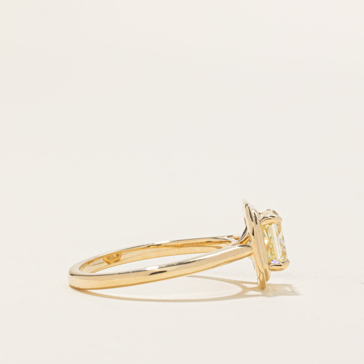 '100 Ways' Fancy Light Yellow Diamond Engagement Ring | 1.51ct VVS1 | SZ 7.25