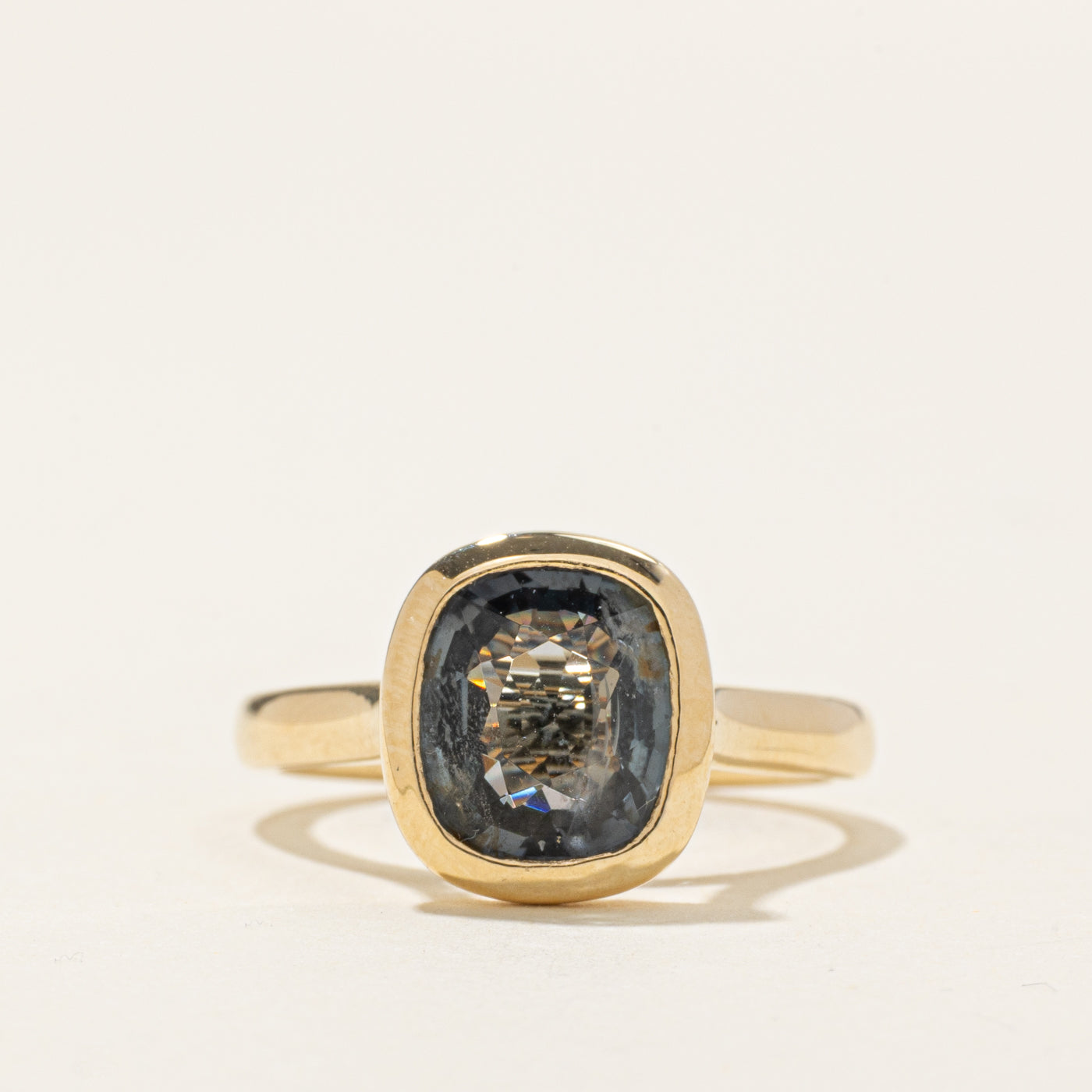 '100 Ways' Bezel Set Elongated Cushion Spinel Ring | 2.63ct | SZ 6