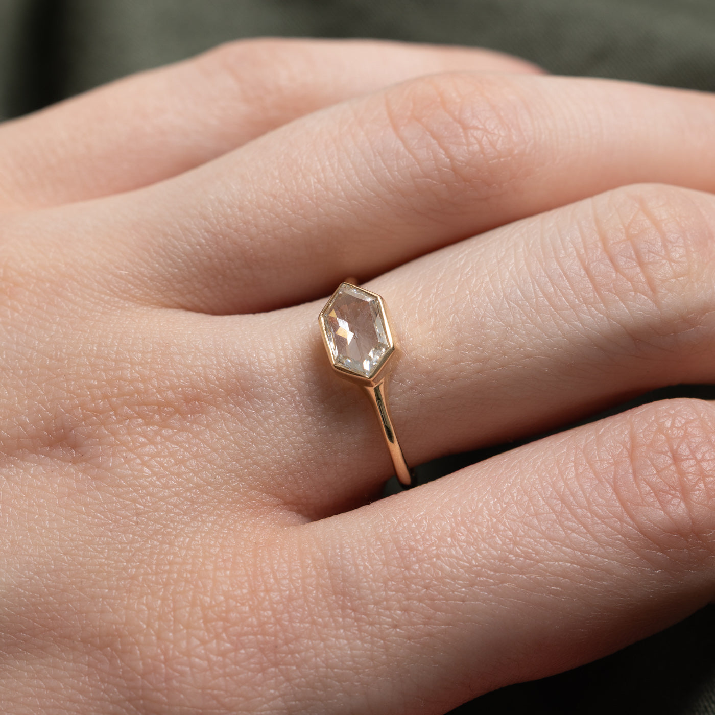 '100 Ways' 9k Yellow Gold Dutch Marquise Diamond Ring | SZ 7 | 0.65ct