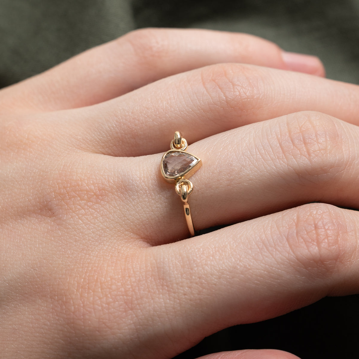 '100 Ways' 9k Yellow Gold Rose Cut Diamond Ring | 0.50ct I3 Brown | SZ 5.75