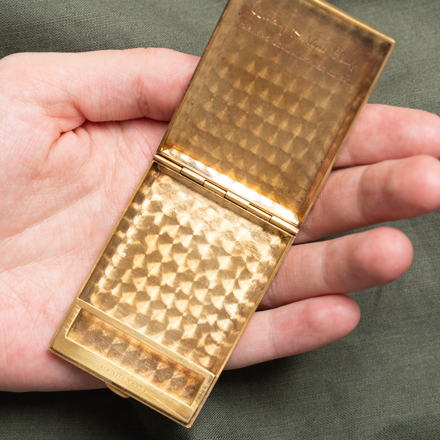 Antique 'Van Cleef & Arpels' Presentation Cigarette Case