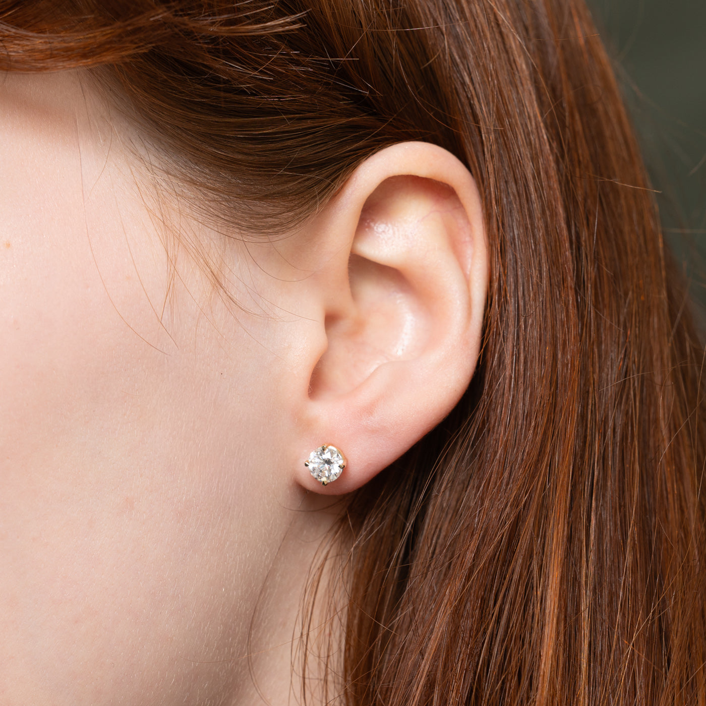 '100 Ways' Signature Eagle Claw Stud Earrings | 1.59ctw I1/I2 G/H