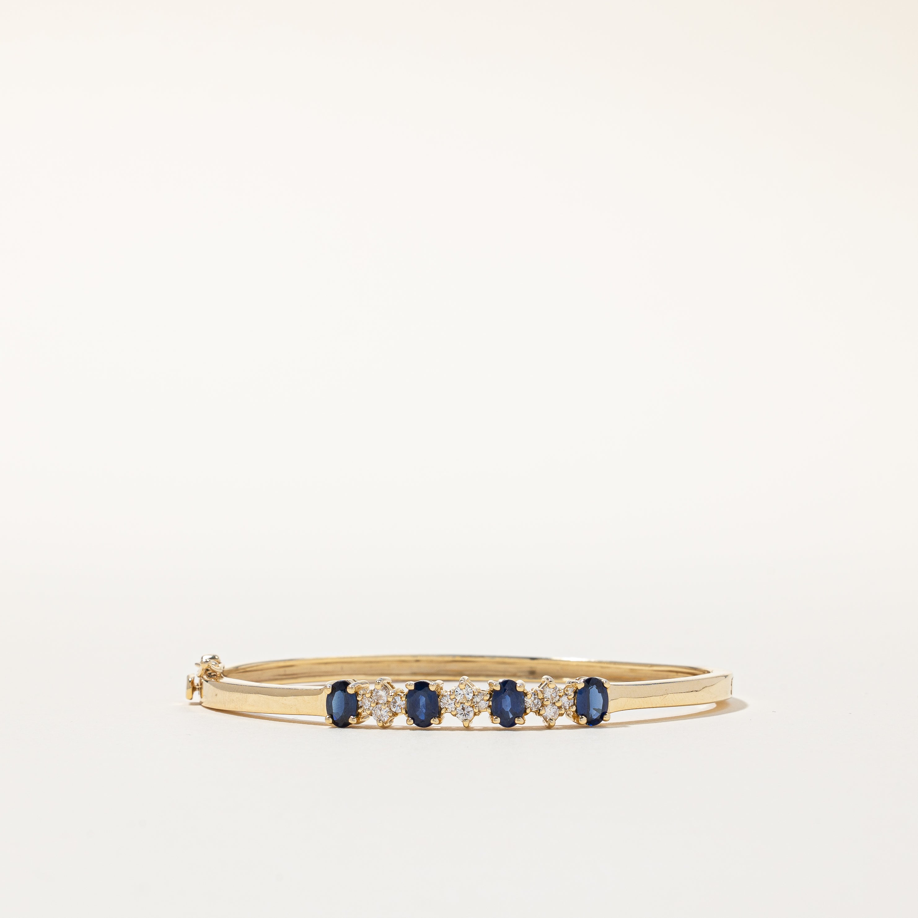 Sapphire & Diamond Bracelet | 1.44ctw, 0.36ctw | 8" |