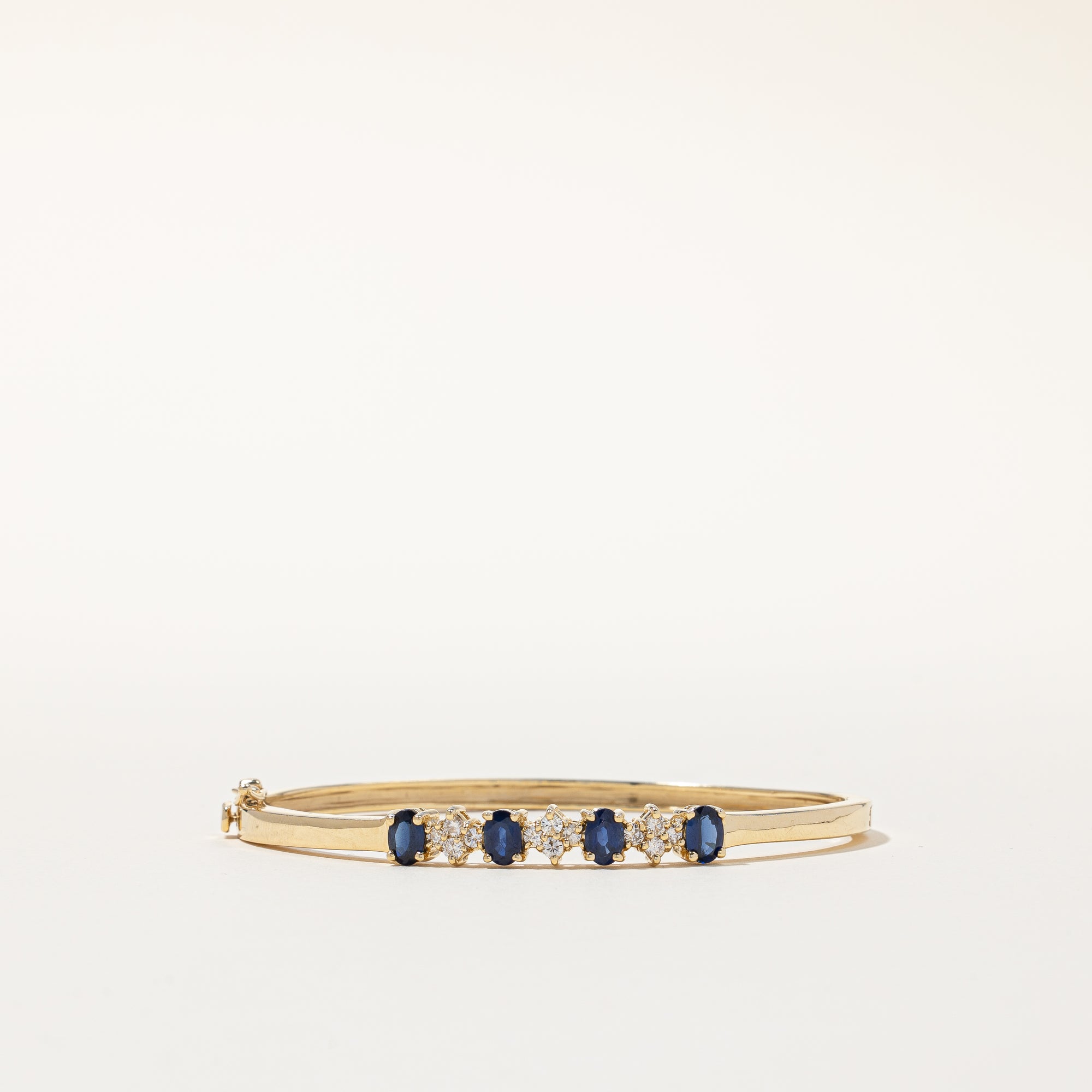 Sapphire & Diamond Bracelet | 1.44ctw, 0.36ctw | 8