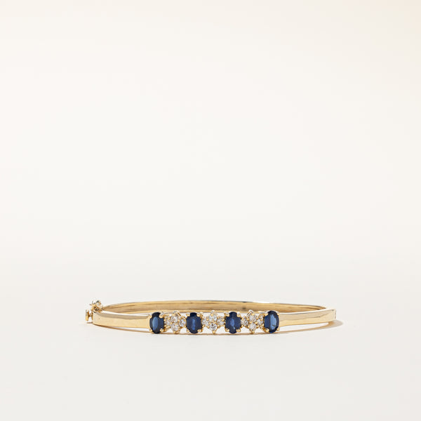 Sapphire & Diamond Bracelet | 1.44ctw, 0.36ctw | 8