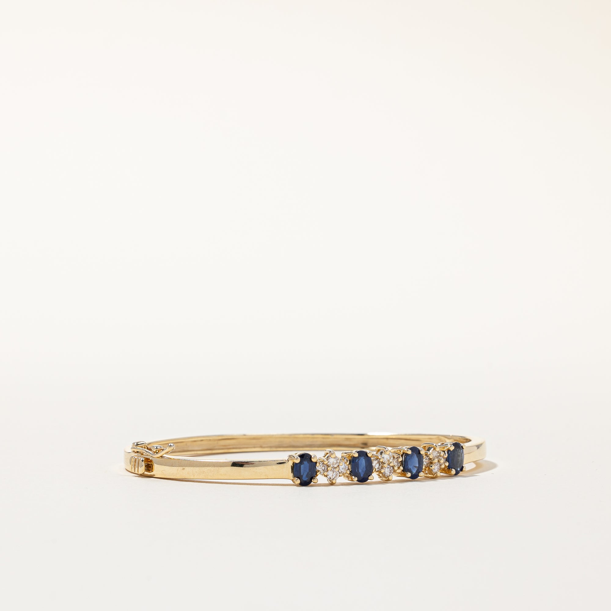 Sapphire & Diamond Bracelet | 1.44ctw, 0.36ctw | 8