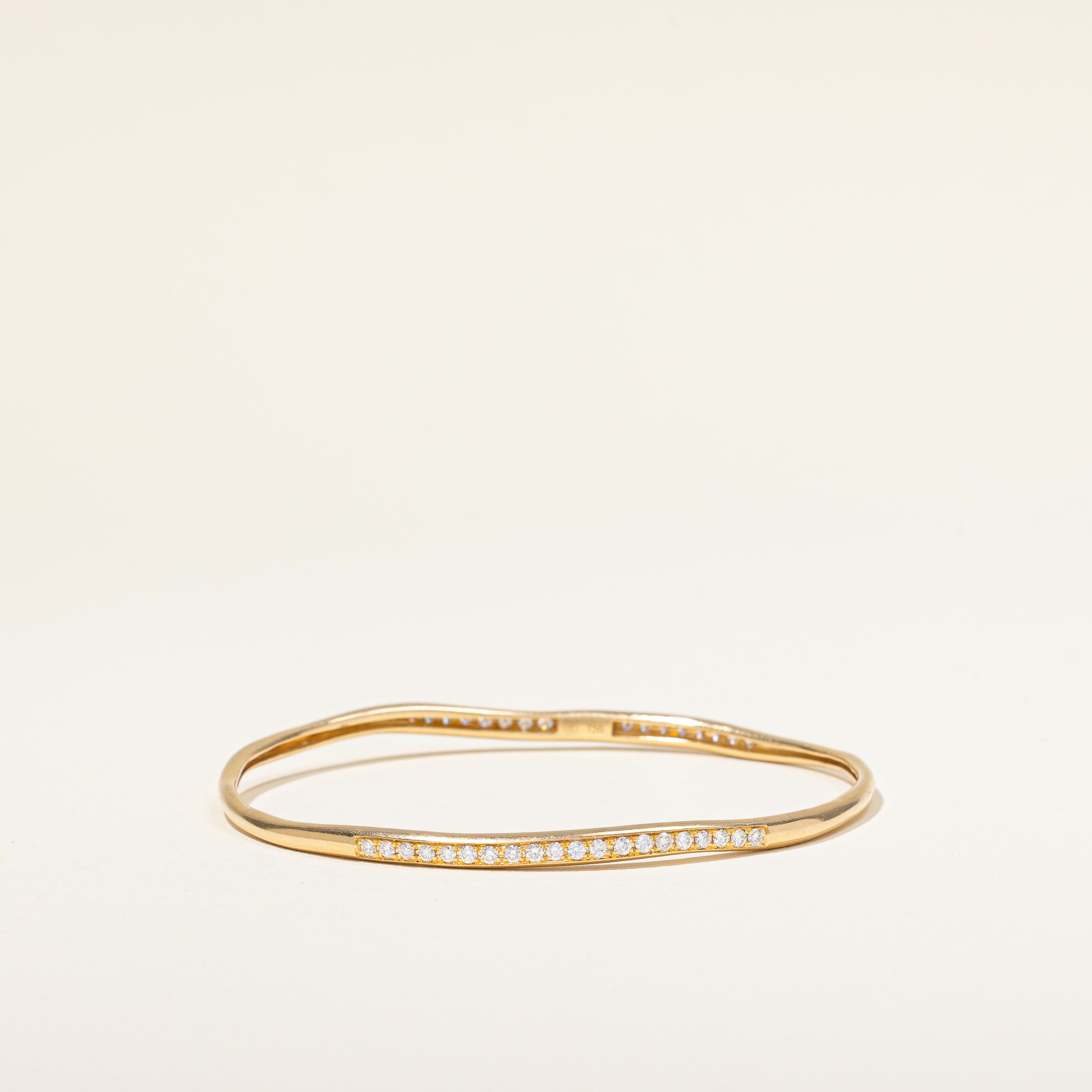 Diamond Freeform Bangle | 0.75ctw | 8" |