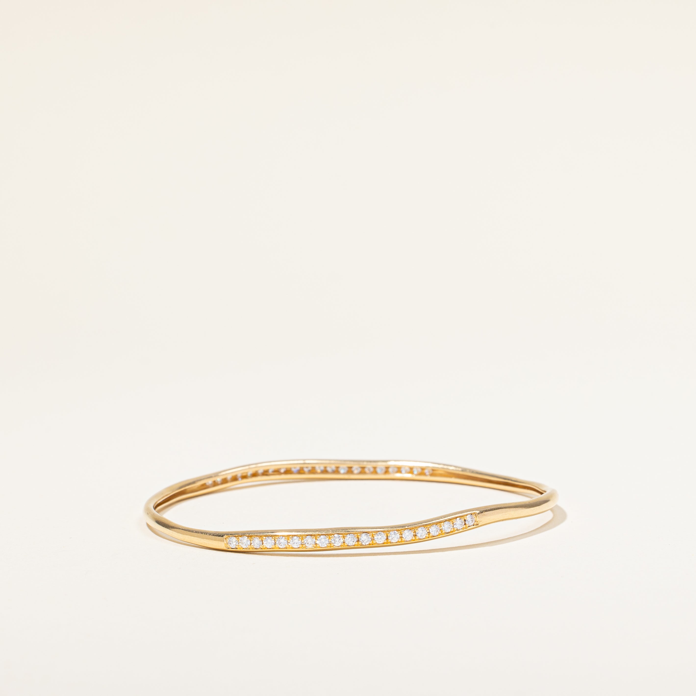 Diamond Freeform Bangle | 0.75ctw | 8" |