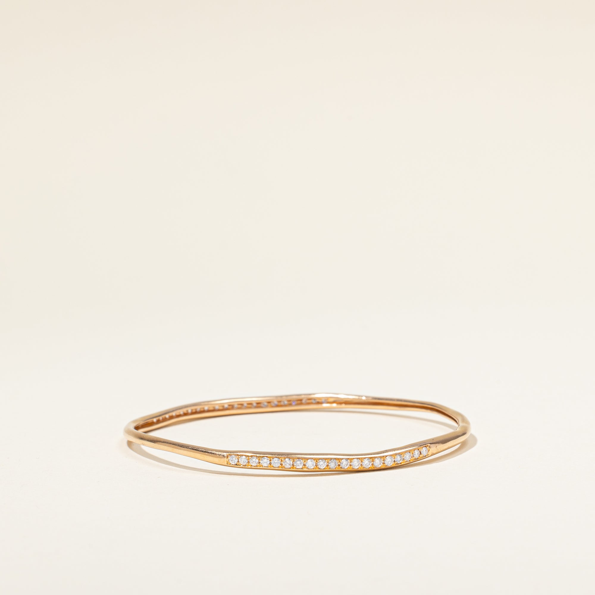 Diamond Freeform Bangle | 0.75ctw | 8