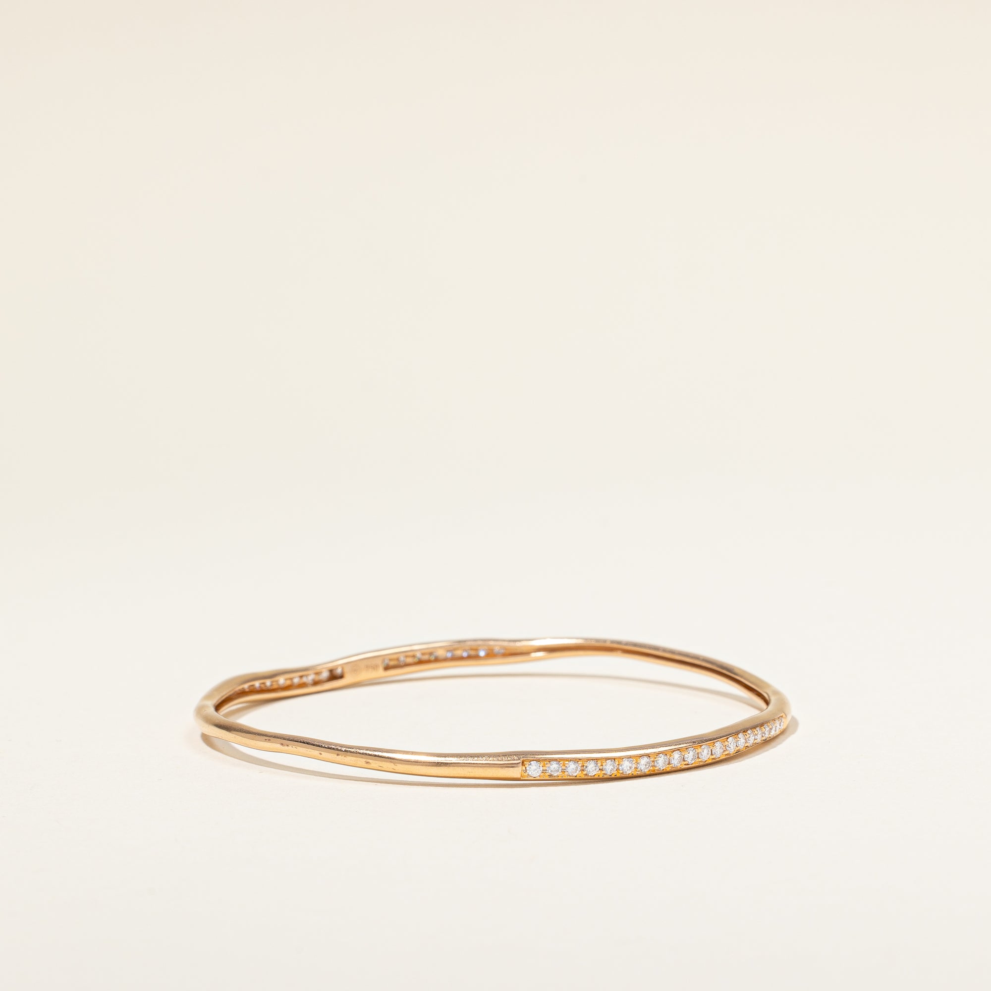 Diamond Freeform Bangle | 0.75ctw | 8