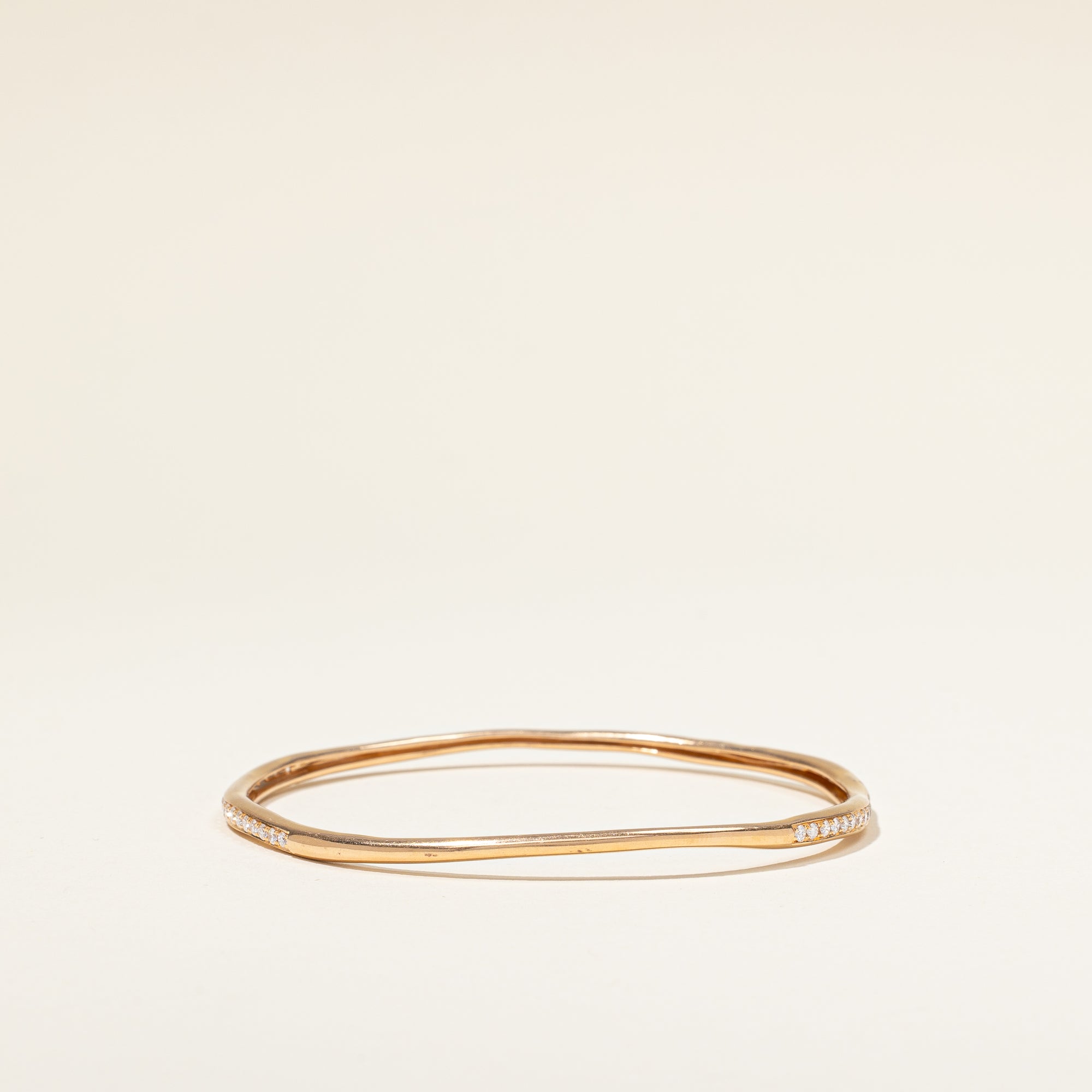 Diamond Freeform Bangle | 0.75ctw | 8