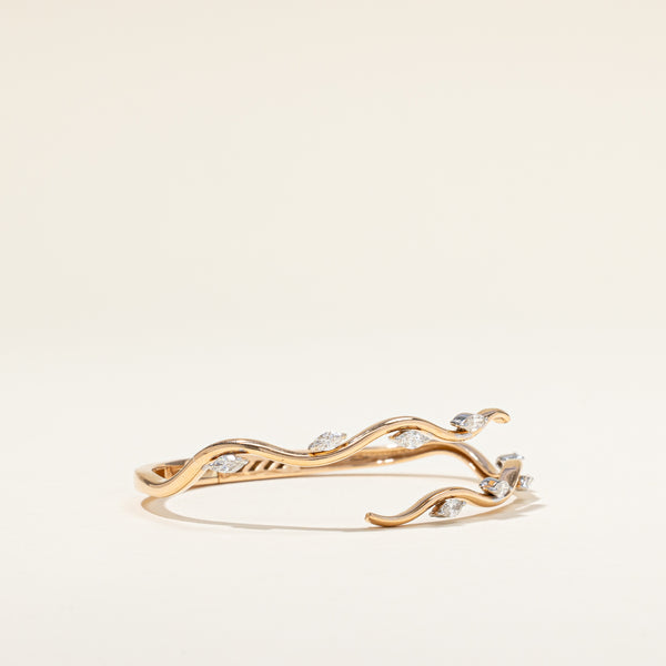 Diamond Open Bangle | 0.50ctw | 6