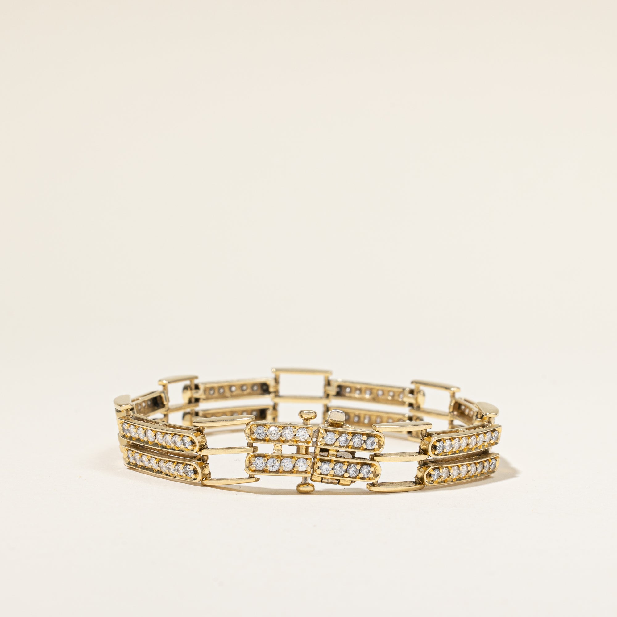 18k Diamond Bracelet | 2.80ctw SI2-I1 G/H | 7