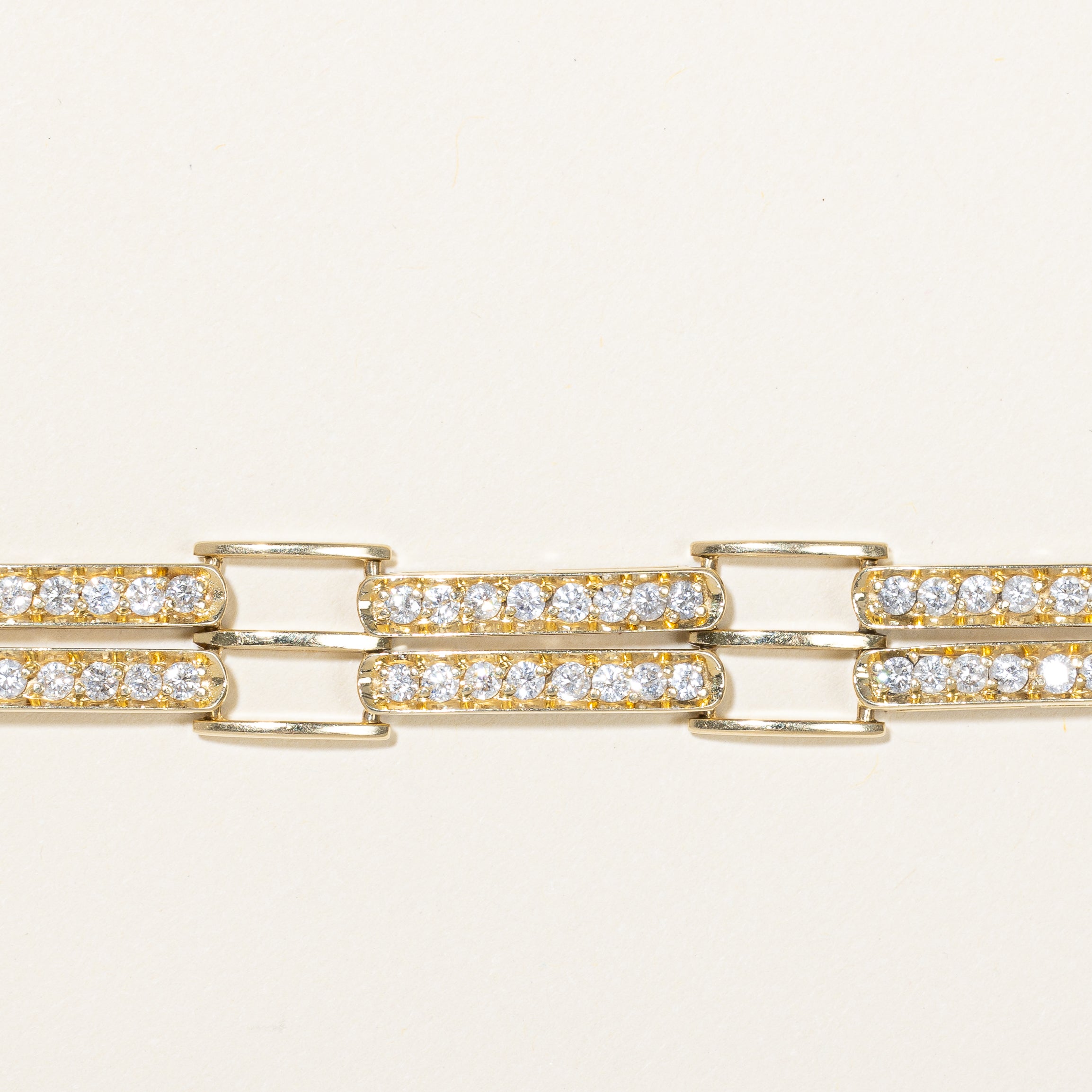 18k Diamond Bracelet | 2.80ctw SI2-I1 G/H | 7" |