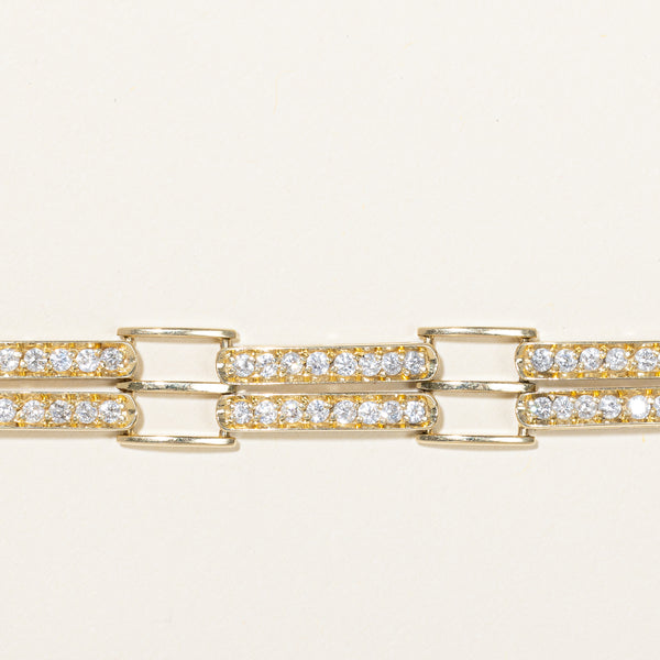 18k Diamond Bracelet | 2.80ctw SI2-I1 G/H | 7