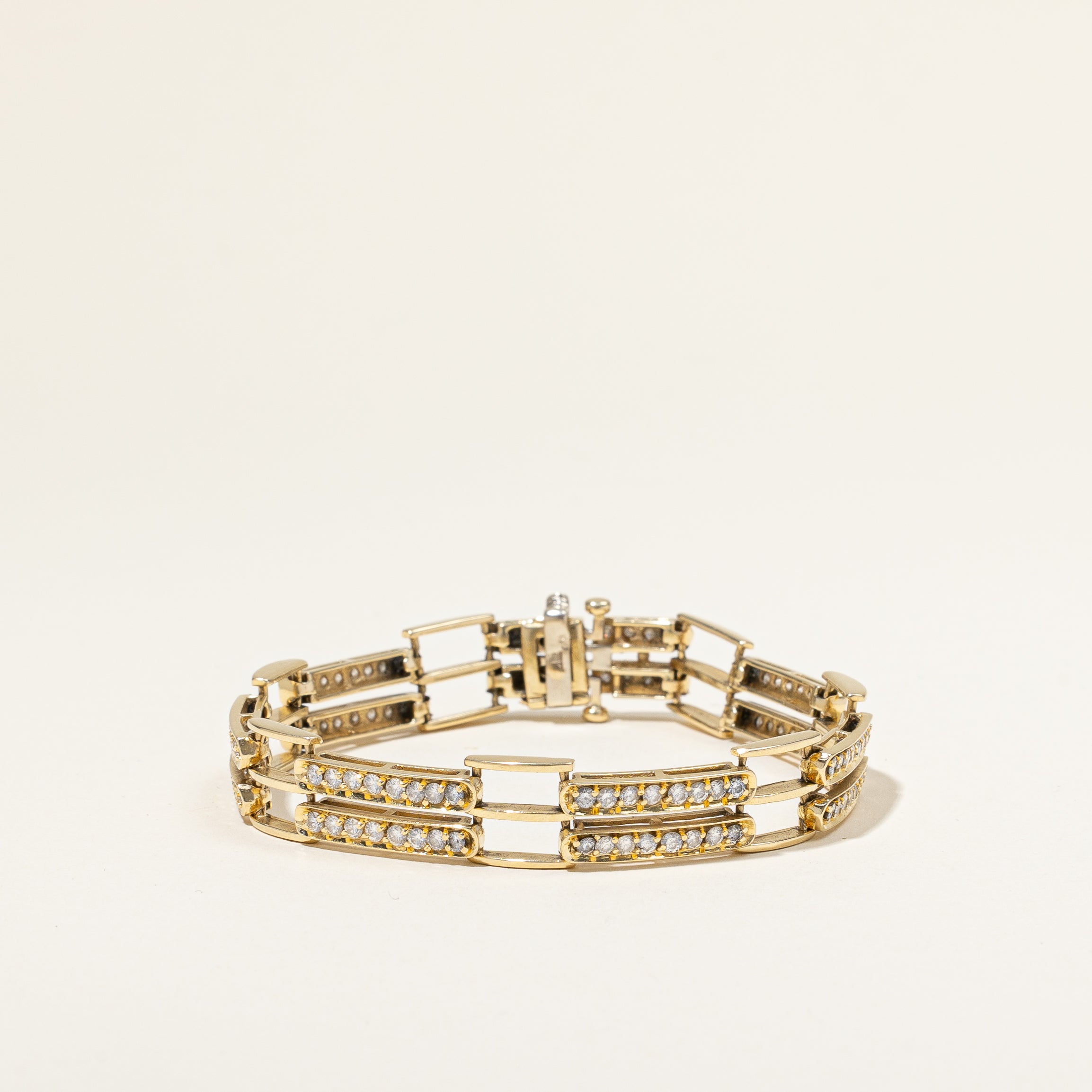 18k Diamond Bracelet | 2.80ctw SI2-I1 G/H | 7" |