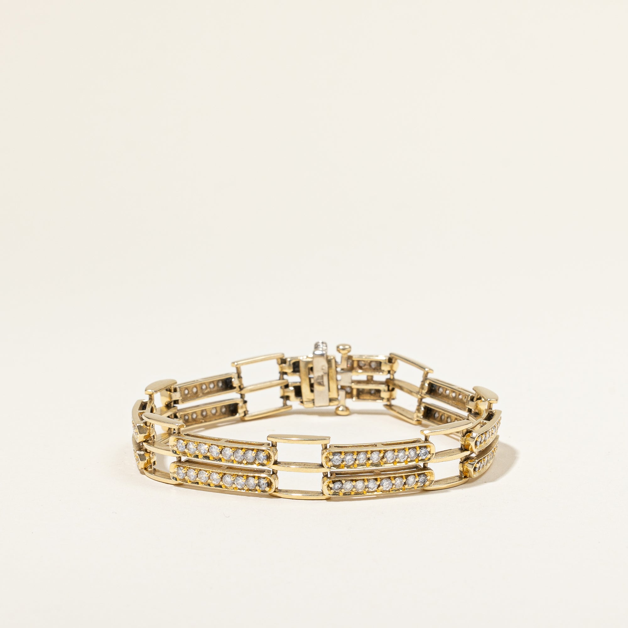 18k Diamond Bracelet | 2.80ctw SI2-I1 G/H | 7