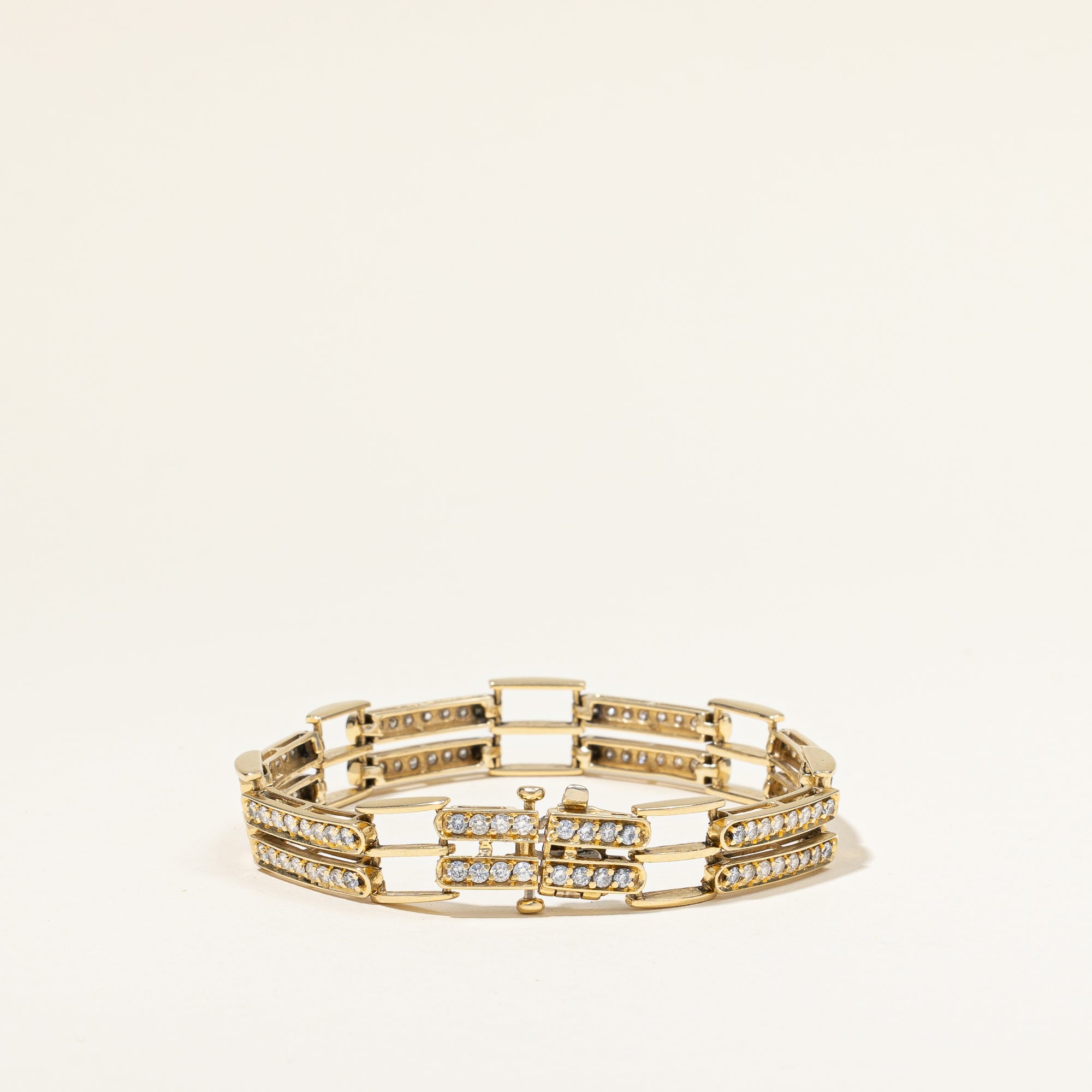 18k Diamond Bracelet | 2.80ctw SI2-I1 G/H | 7