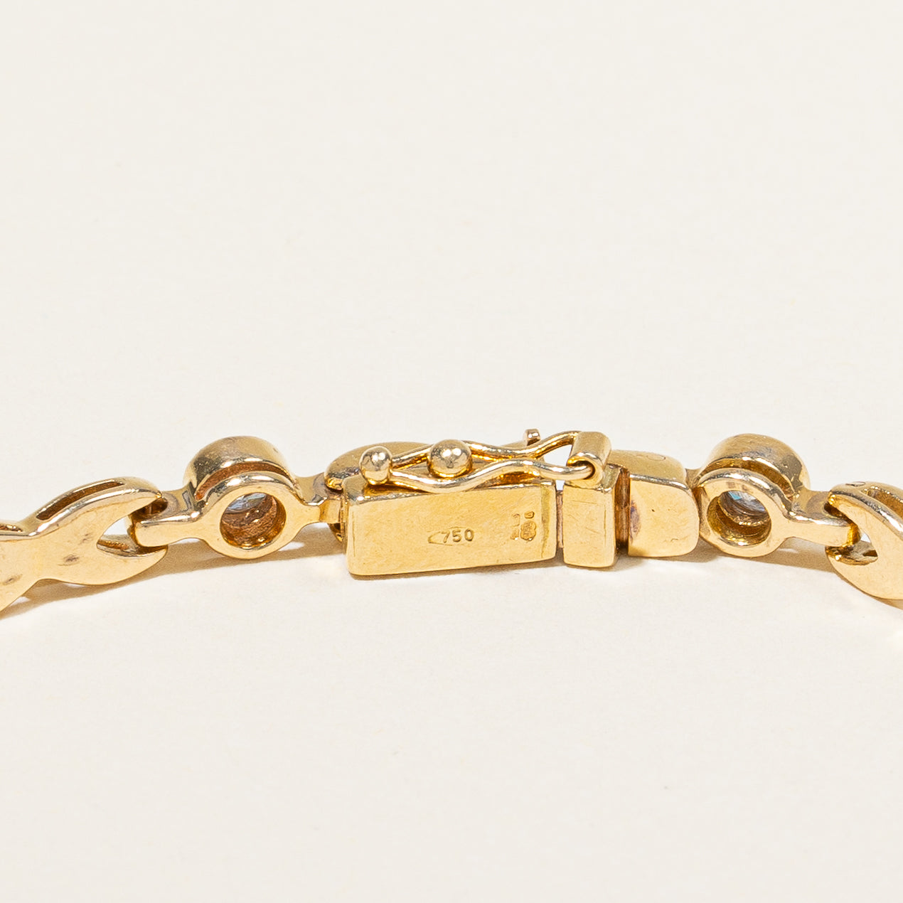Bezel Set Diamond Bracelet | 1.65ctw | 8" |