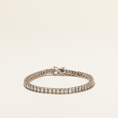 Diamond Tennis Bracelet | 3.85ctw | 6.75