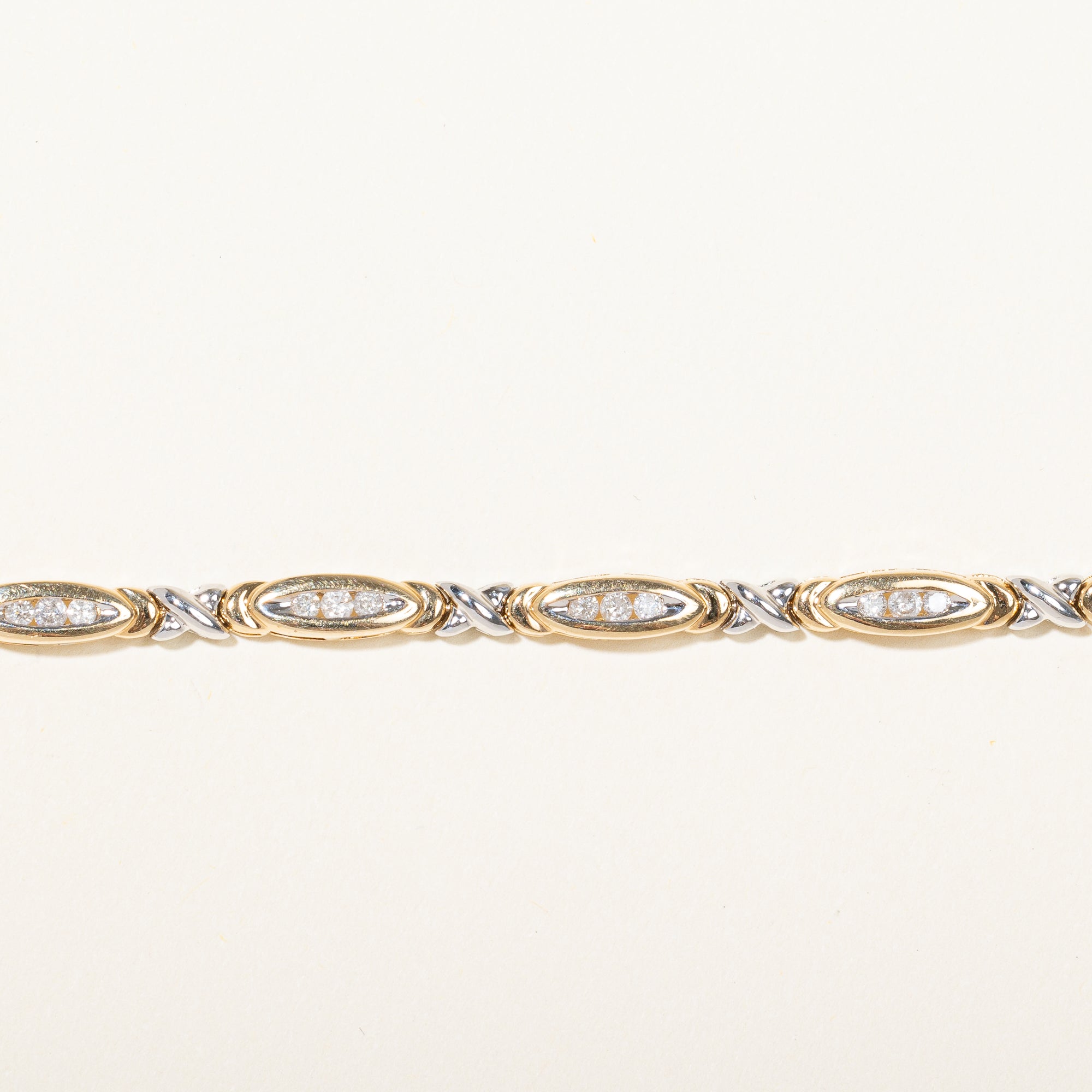 Channel Set Diamond Bracelet | 0.80ctw | 7