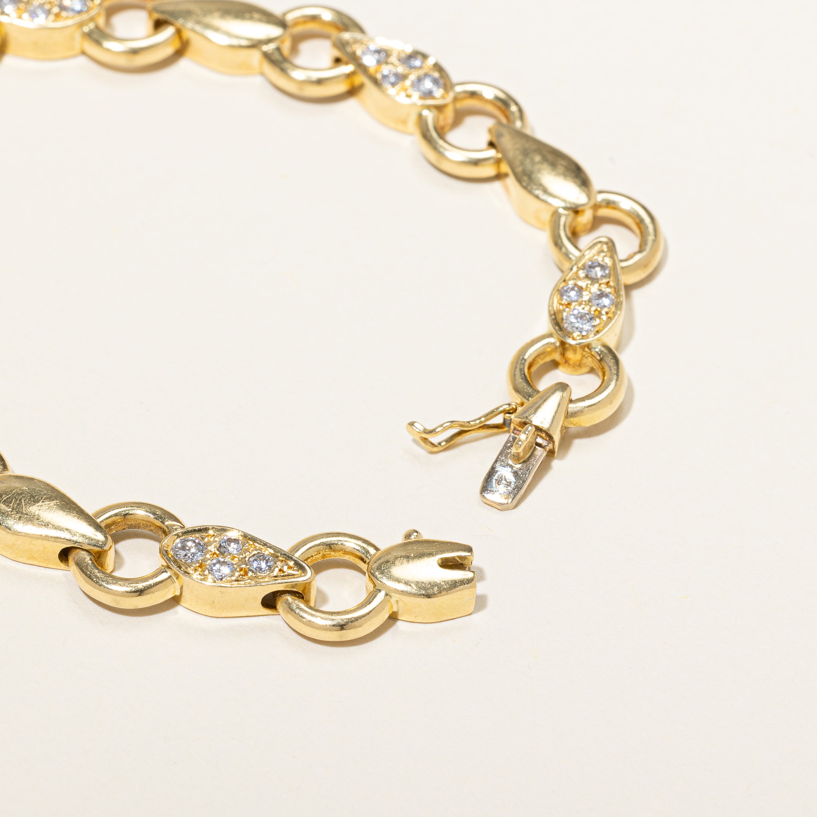 Flush Set Diamond Bracelet | 0.54ctw | 7.25" |