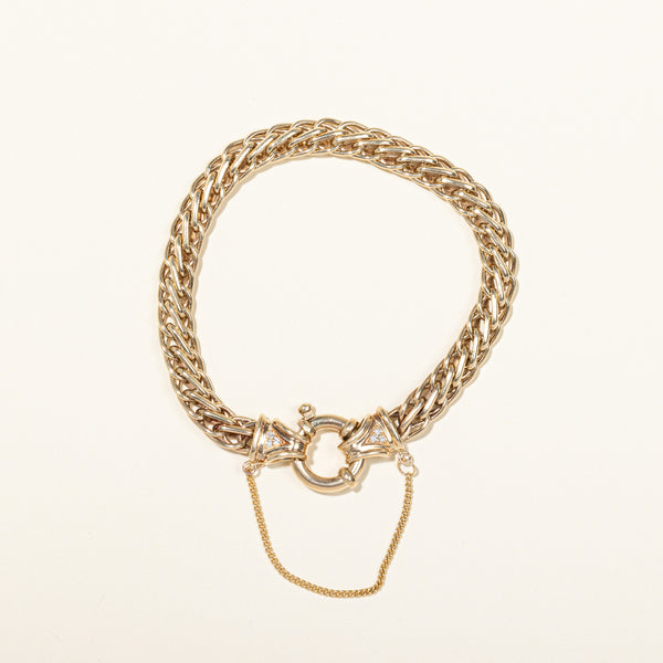 Diamond Bracelet | 0.06ctw | 7.25