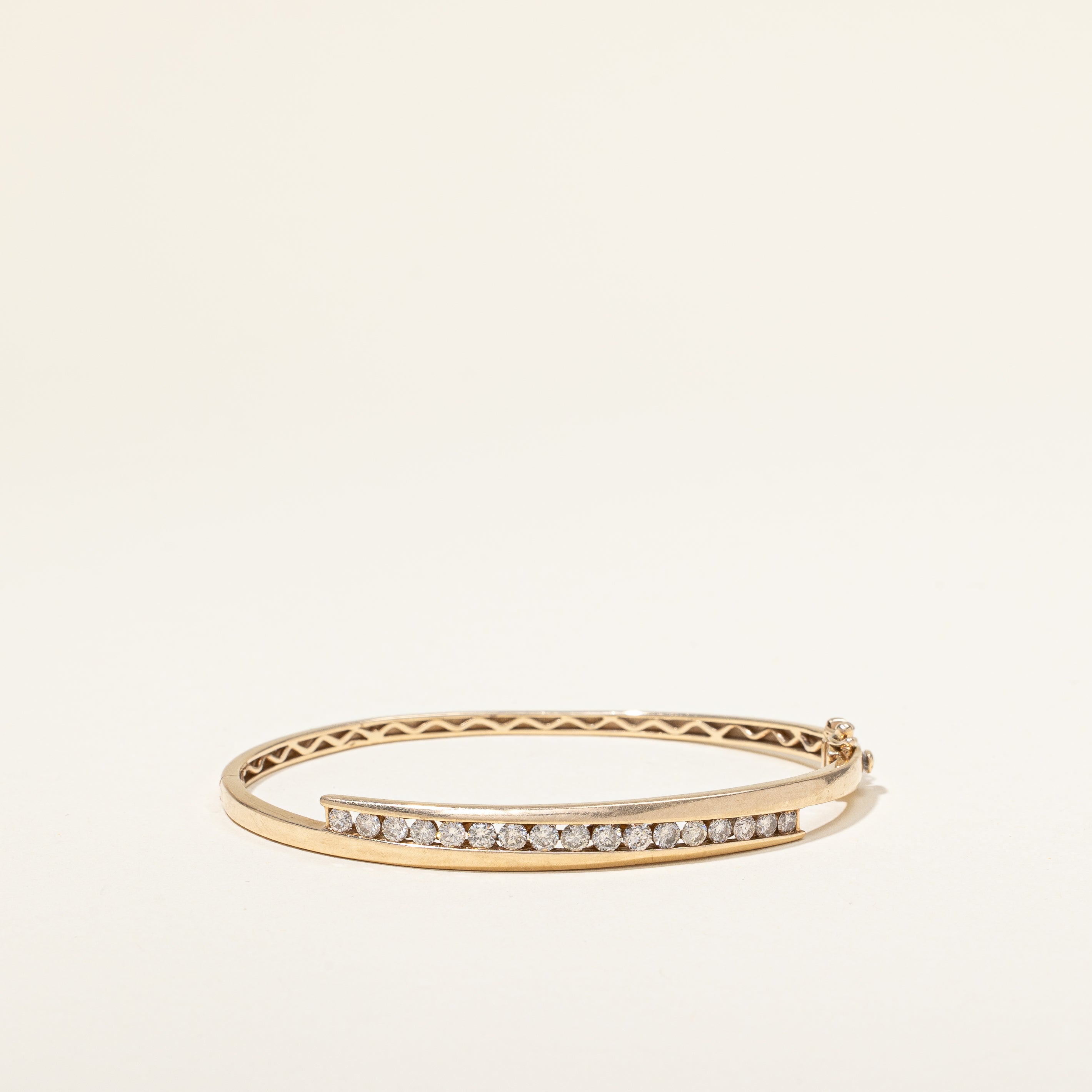 Tension Set Diamond Bracelet | 1.60ctw | 8" |